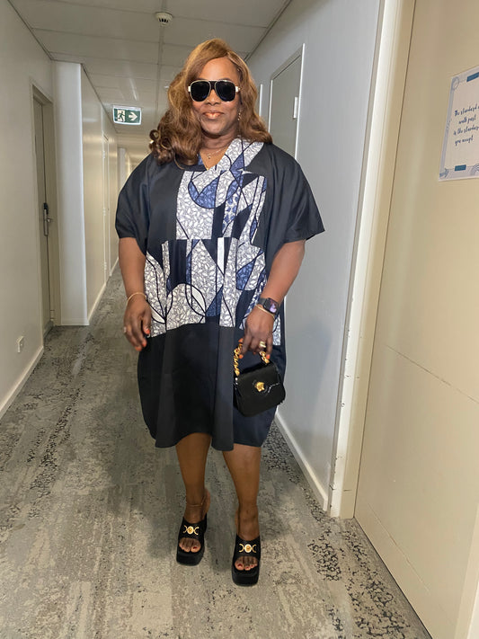 Afong Asian short Boubou