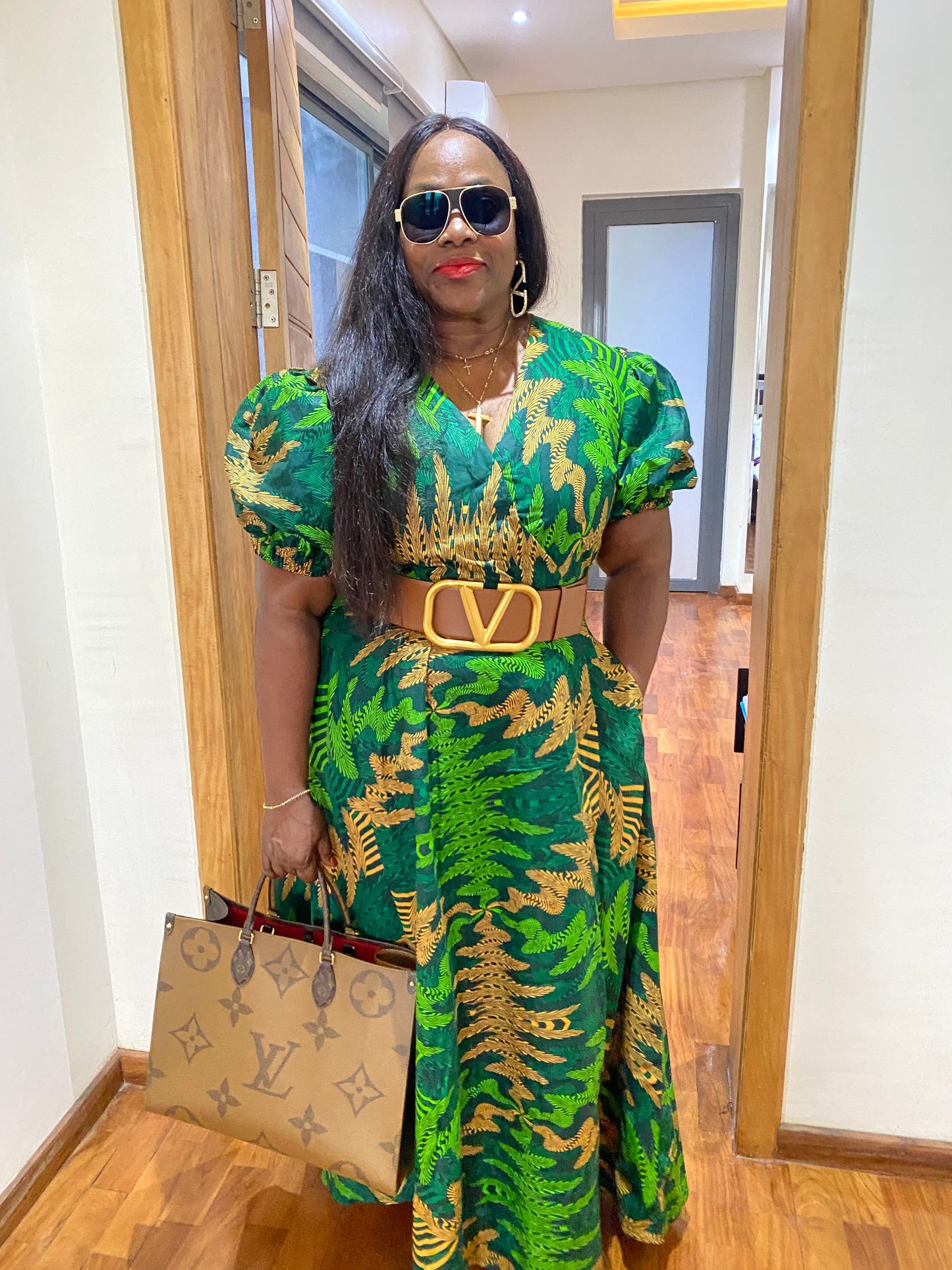 Cinderella wrap gown