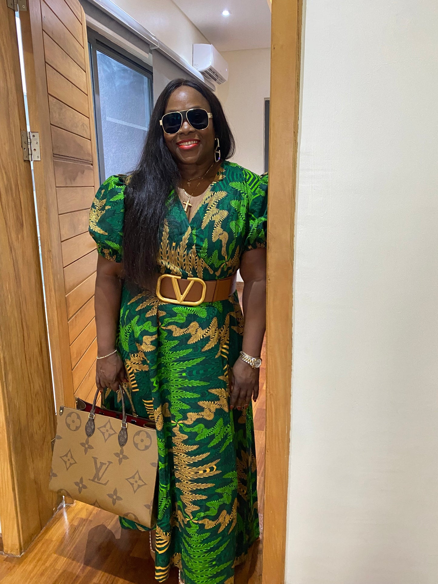 Cinderella wrap gown