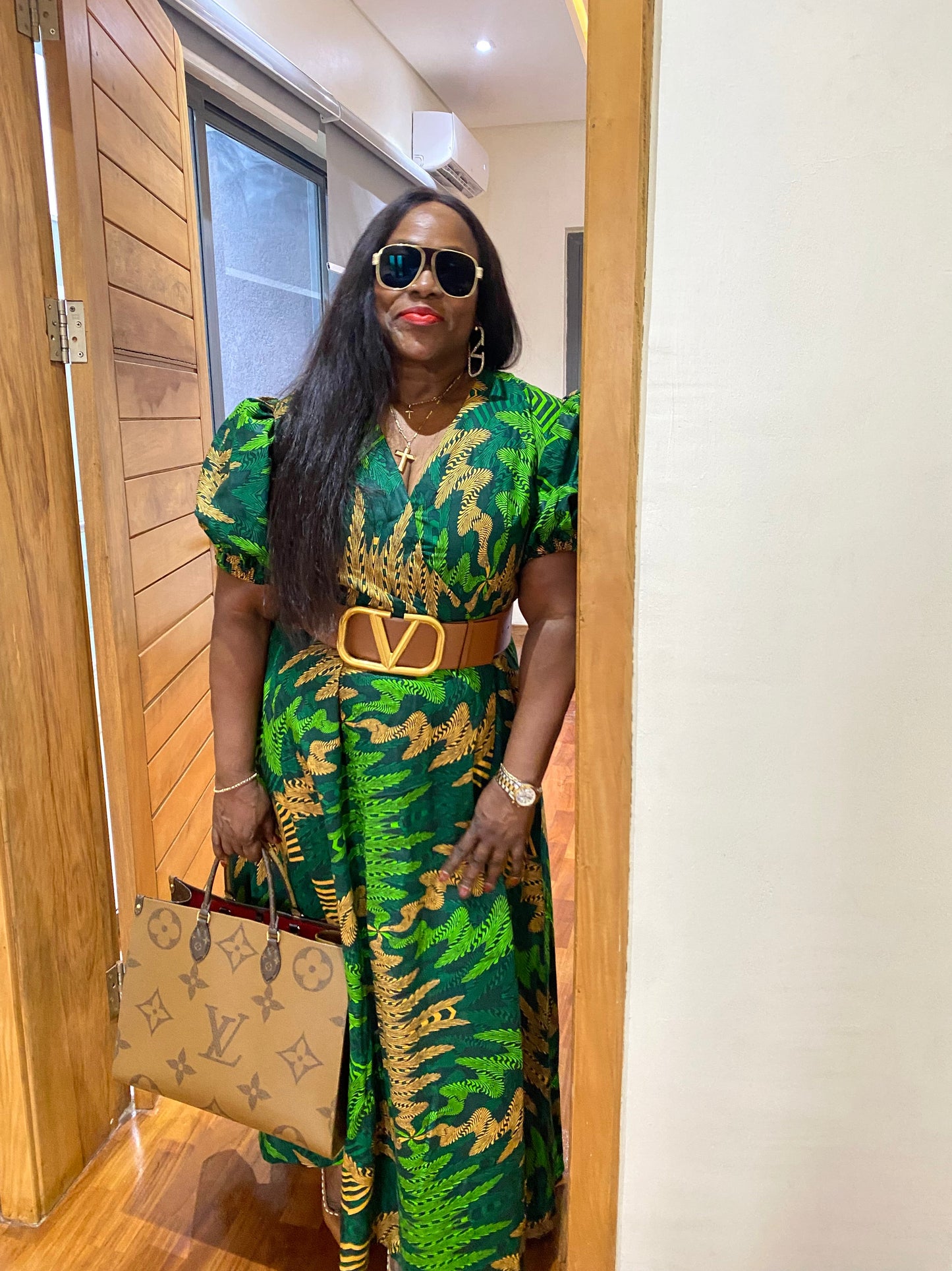 Cinderella wrap gown