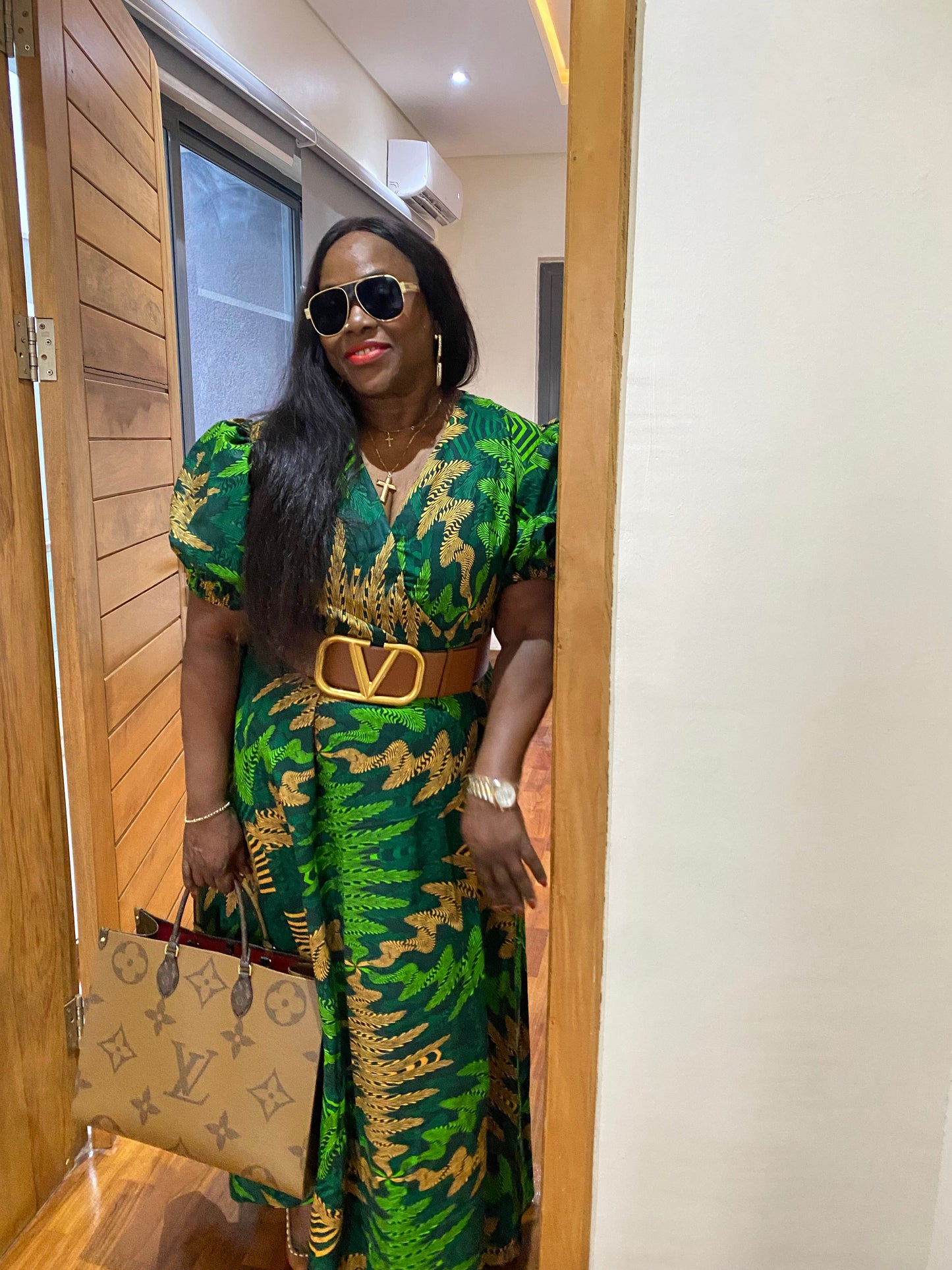 Cinderella wrap gown